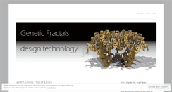 Desktop Screenshot of geneticfractals.com